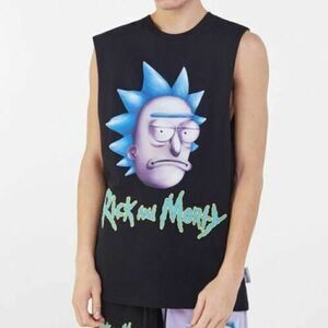 BERSHKA - Rick and Morty Tank Top